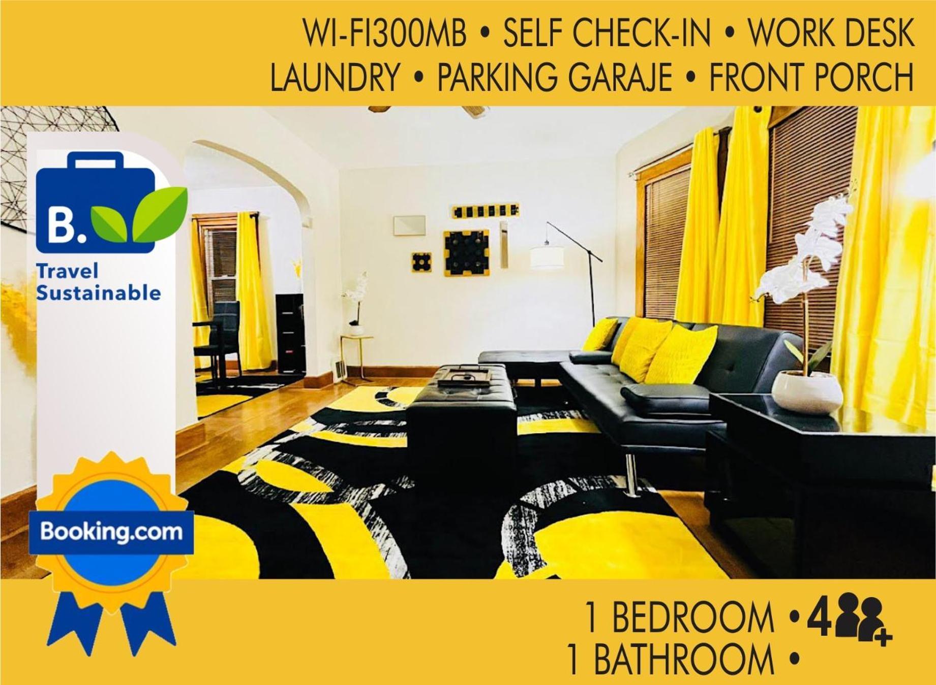 The Amber Retreat - Brooklyn Centre Comfort - Charming Space For Families, Couples & Business Travelers Near Downtown - With 300Mb Wifi, Parking & Self Check-In Cleveland Buitenkant foto